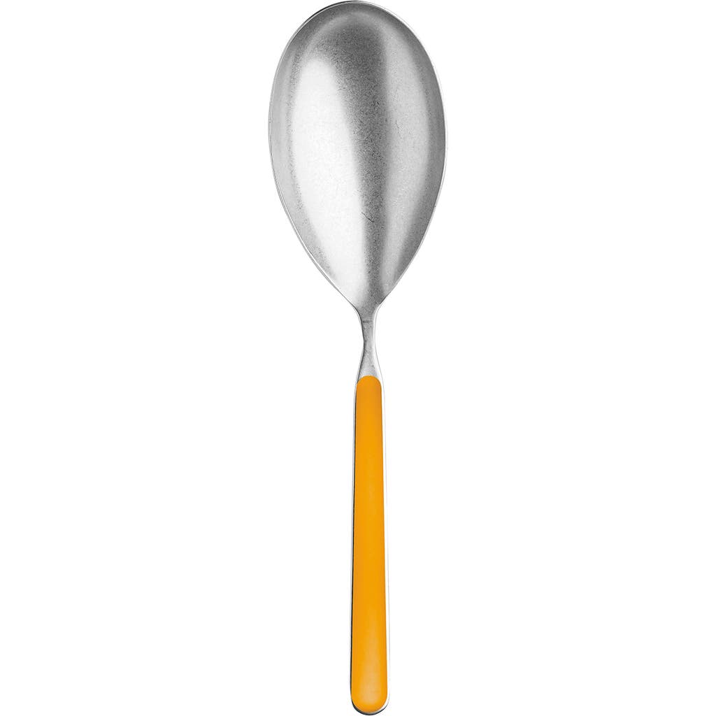 Mepra Fantasia Pewter Risotto Spoon In Pink