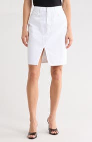 L'AGENCE Tylee Denim Skirt