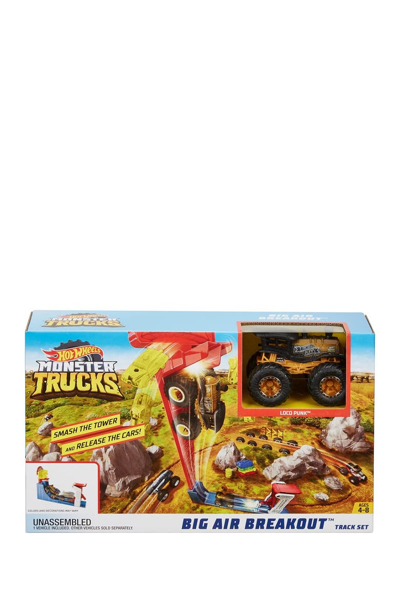Mattel Hot Wheels(R) Monster Trucks Big Air Breakout Playset, Alternate, color, 