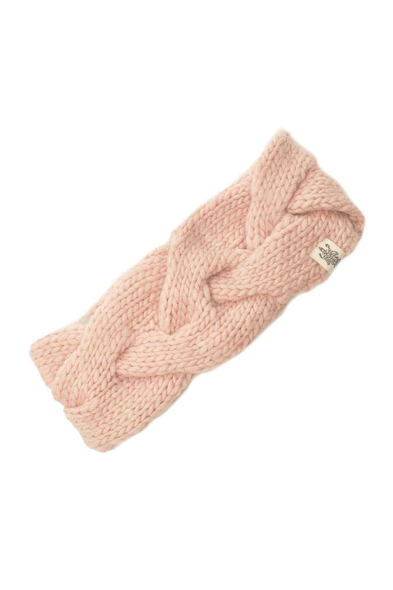 Braided Headband, Main, color, Pink Quartz