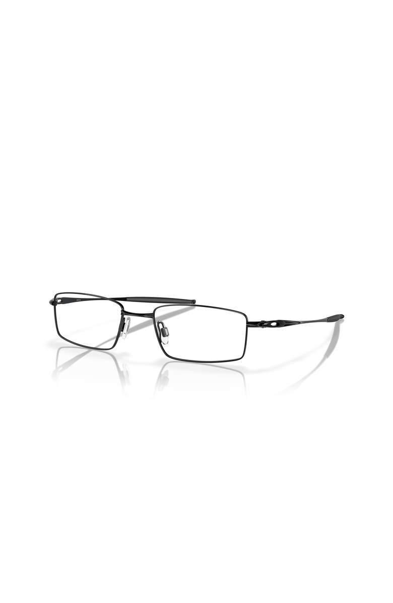 Oakley 53mm Rectangle optical glasses, Main, color, Black