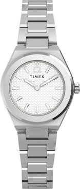 Timex® Q Timex® Continental Mini 24mm Stainless Steel Bracelet Watch