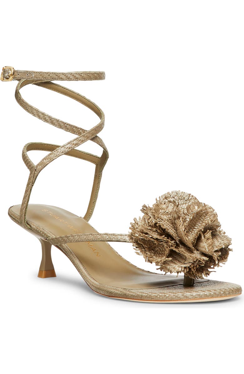 Stuart Weitzman Belize 50 Sandal, Main, color, Khaki