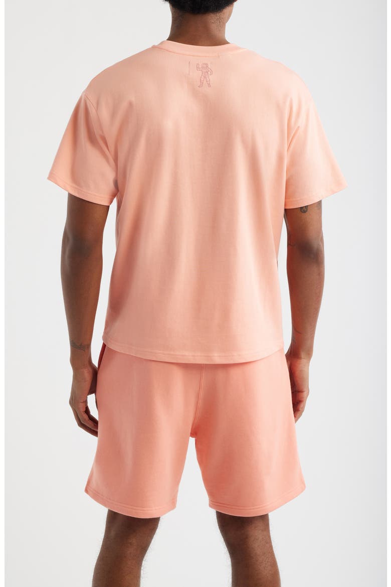 Atom Cotton T-Shirt, Alternate, color, PEACH AMBER