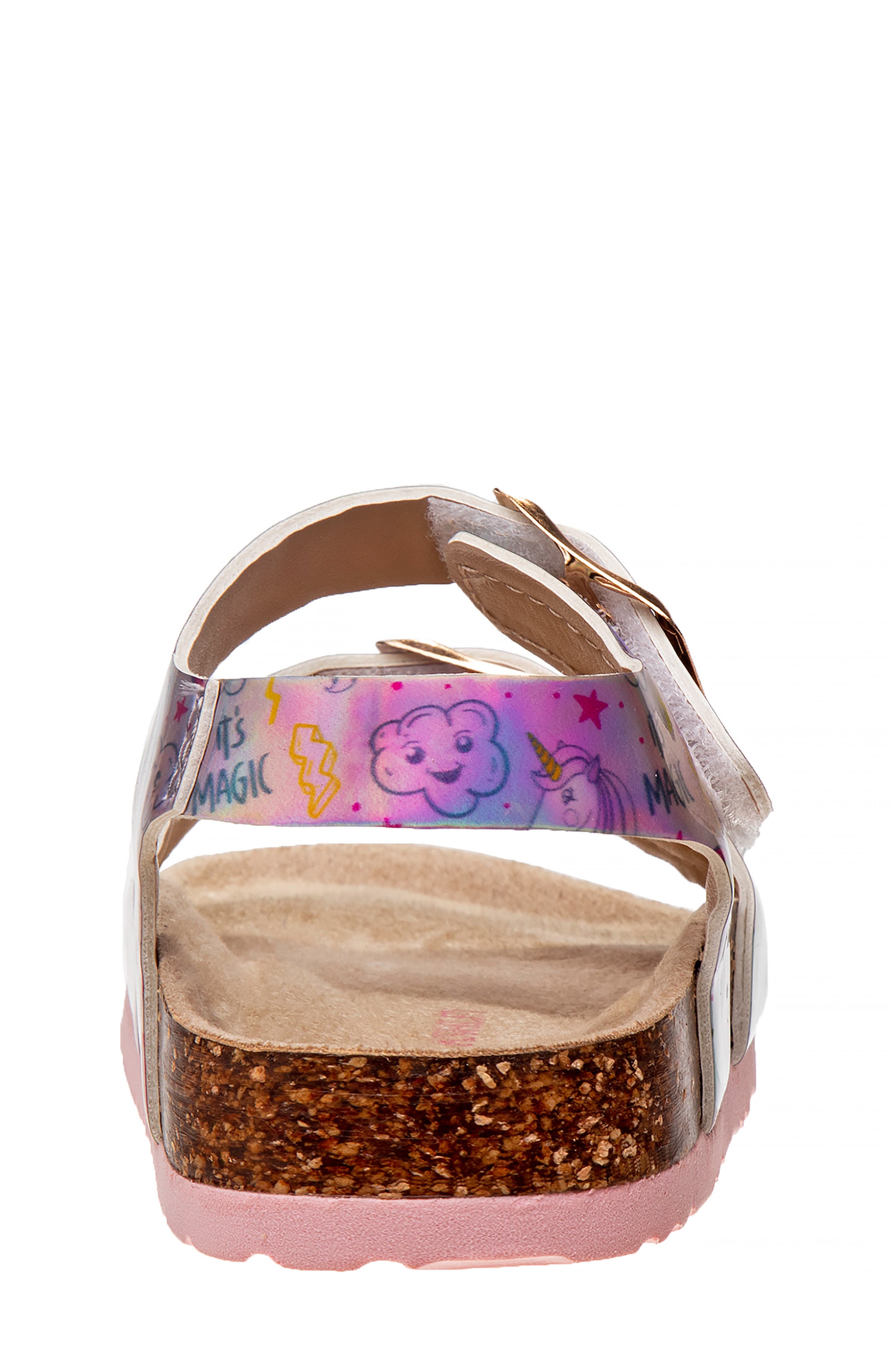 Laura Ashley Double Strap Comfort Sandal, Alternate, color, 