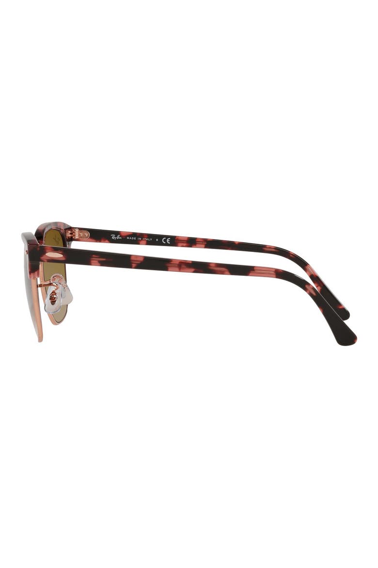49mm Gradient Sunglasses, Alternate, color, PINK HAVANA/ BROWN