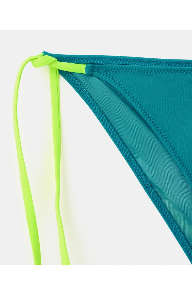 MANGO TEEN Two-Tone Two-Piece Swimsuit, Alternate, color,