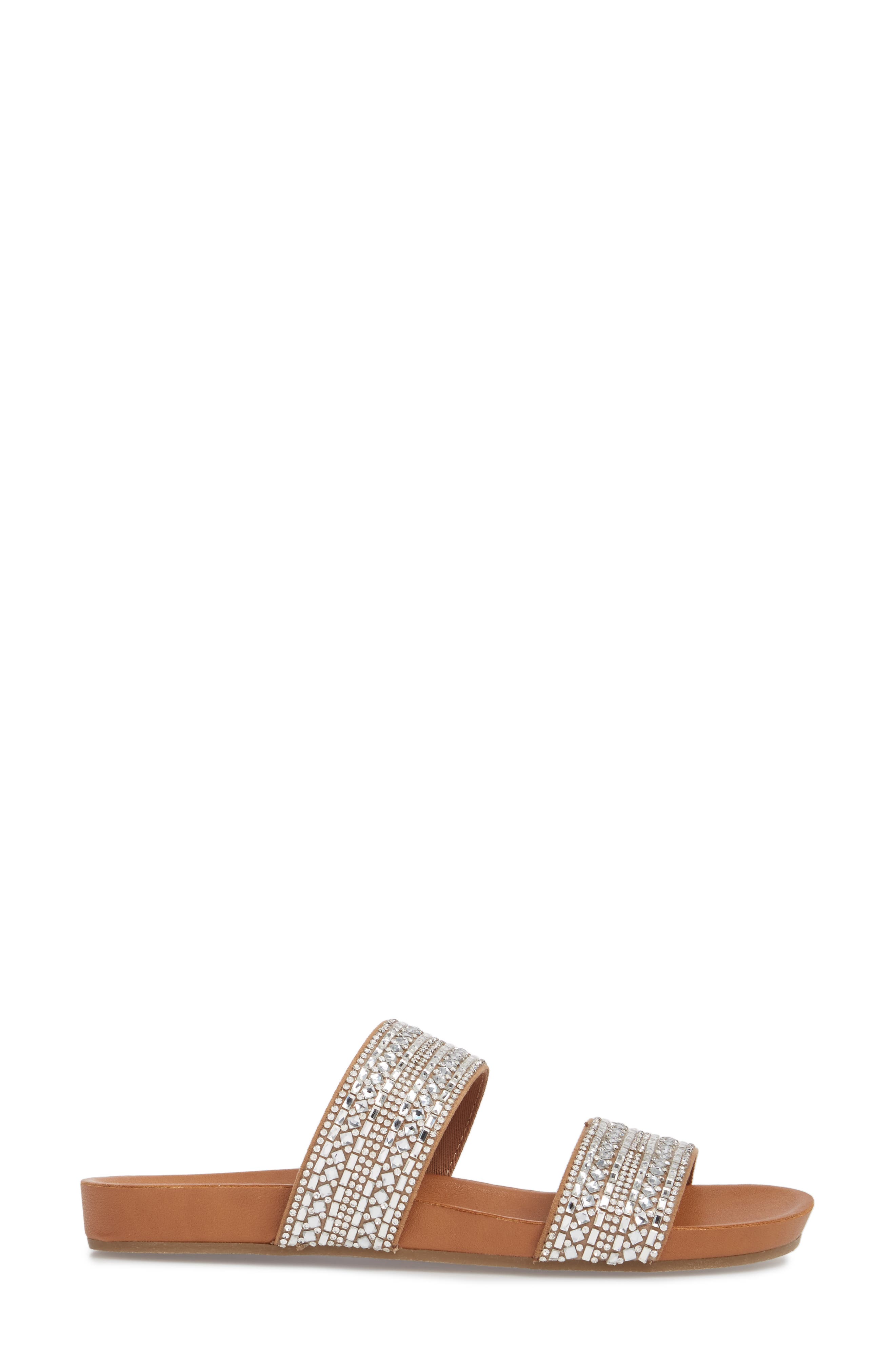 Dynamo Embellished Slide Sandal, Alternate, color, RHINESTONE