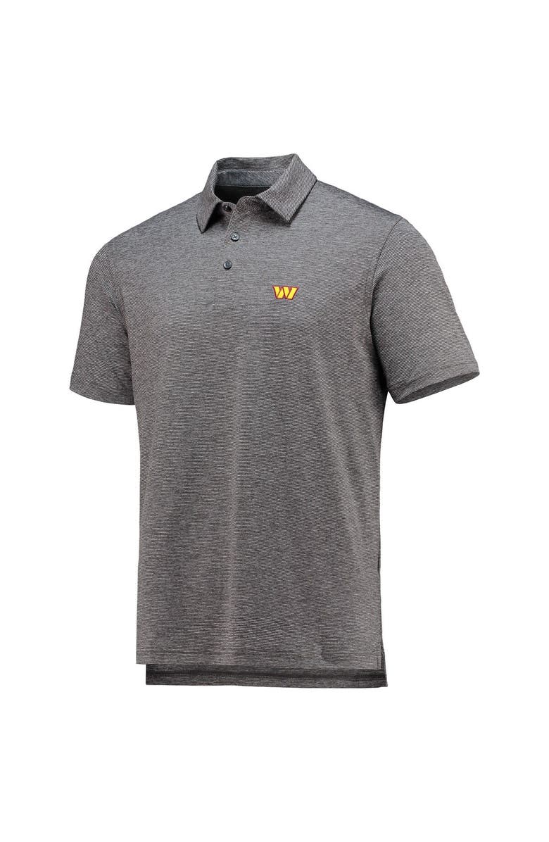 vineyard vines Men's Vineyard Vines Charcoal Washington Commanders Destin Stripe Sankaty Polo, Alternate, color, Charcoal