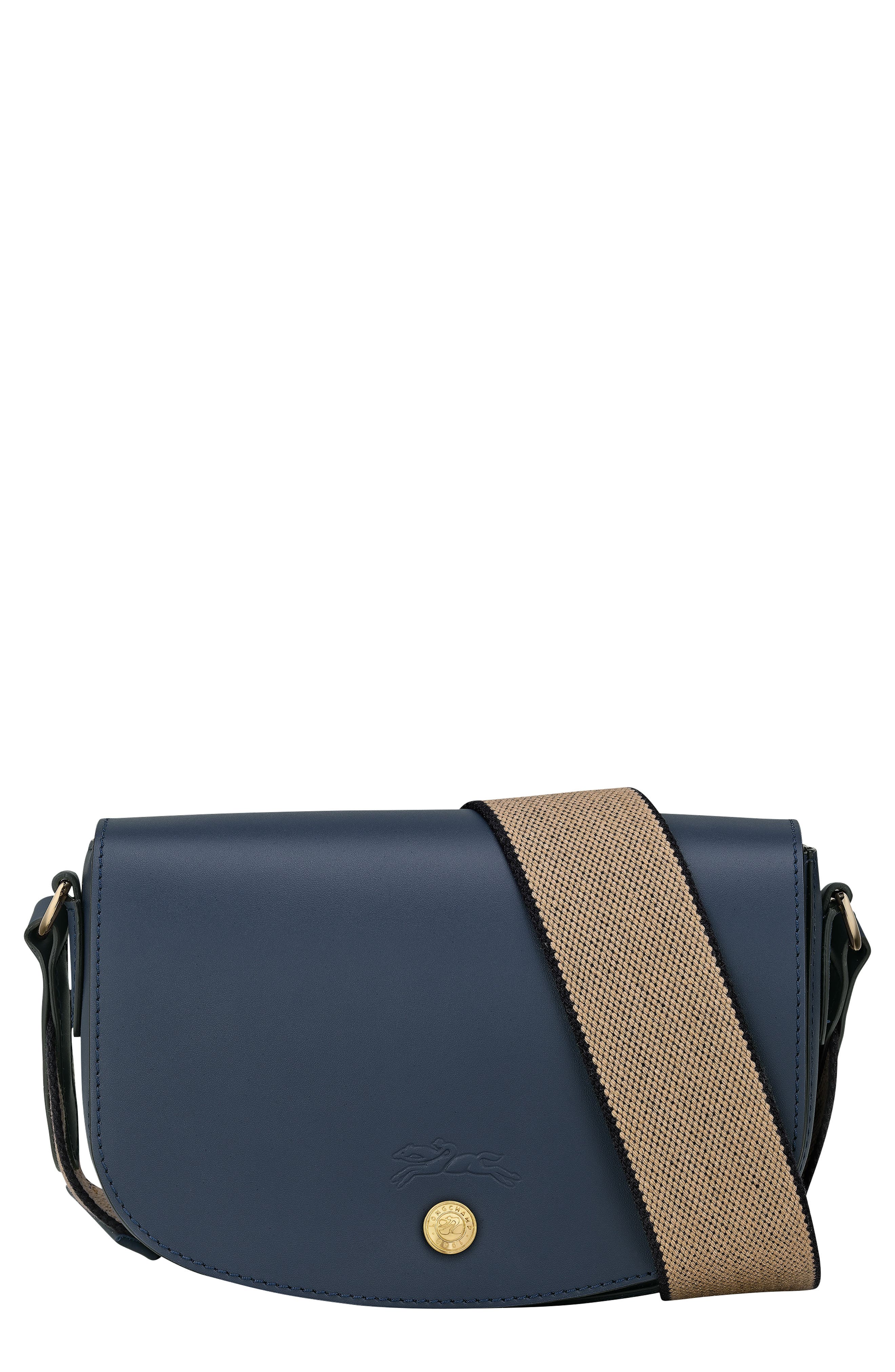 Longchamp Small Épure Leather Crossbody Bag, Main, color, 