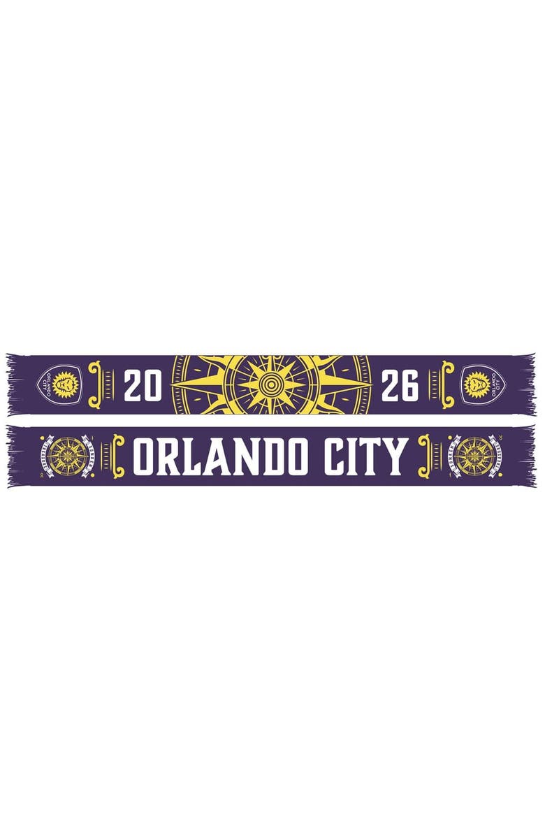 RUFFNECK SCARVES Orlando City SC Jersey Hook Scarf, Main, color, Purple