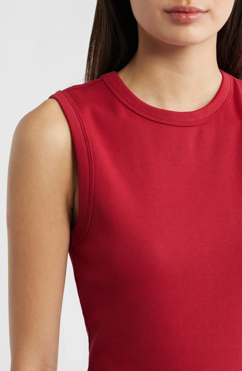 ARTLESS FOREVER Campbell Sleeveless Tank, Alternate, color, Cherry