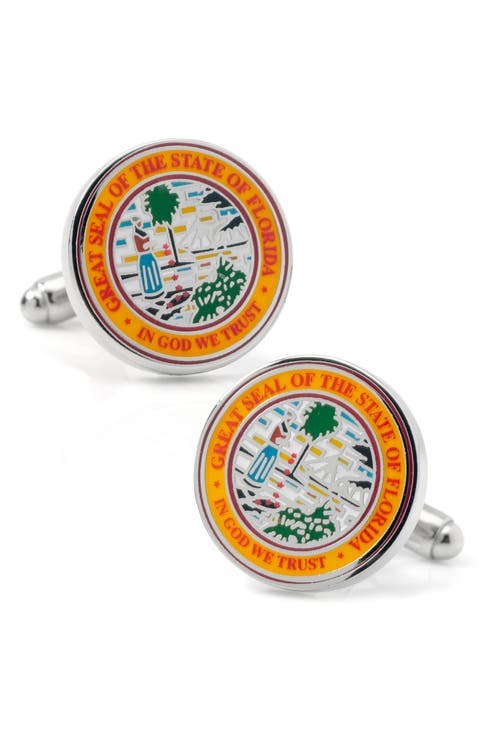 Florida Seal Cuff Links