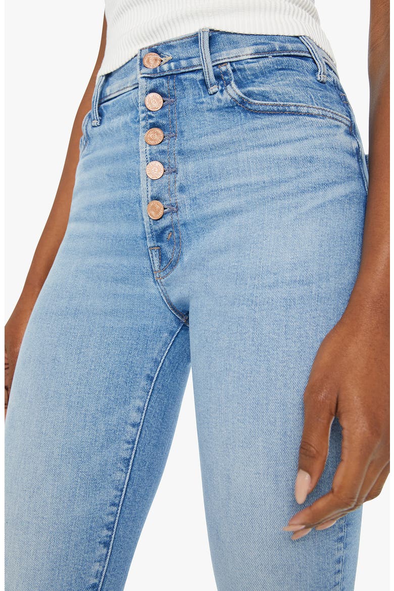 The Pixie Hustler High Waist Ankle Straight Leg Jeans, Alternate, color, TAROT TIME