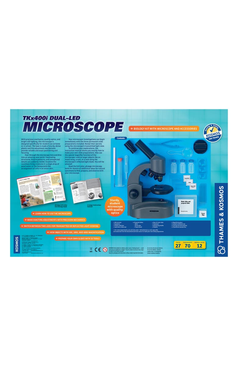 Thames & Kosmos TKx400i Dual-LED Microscope, Alternate, color,
