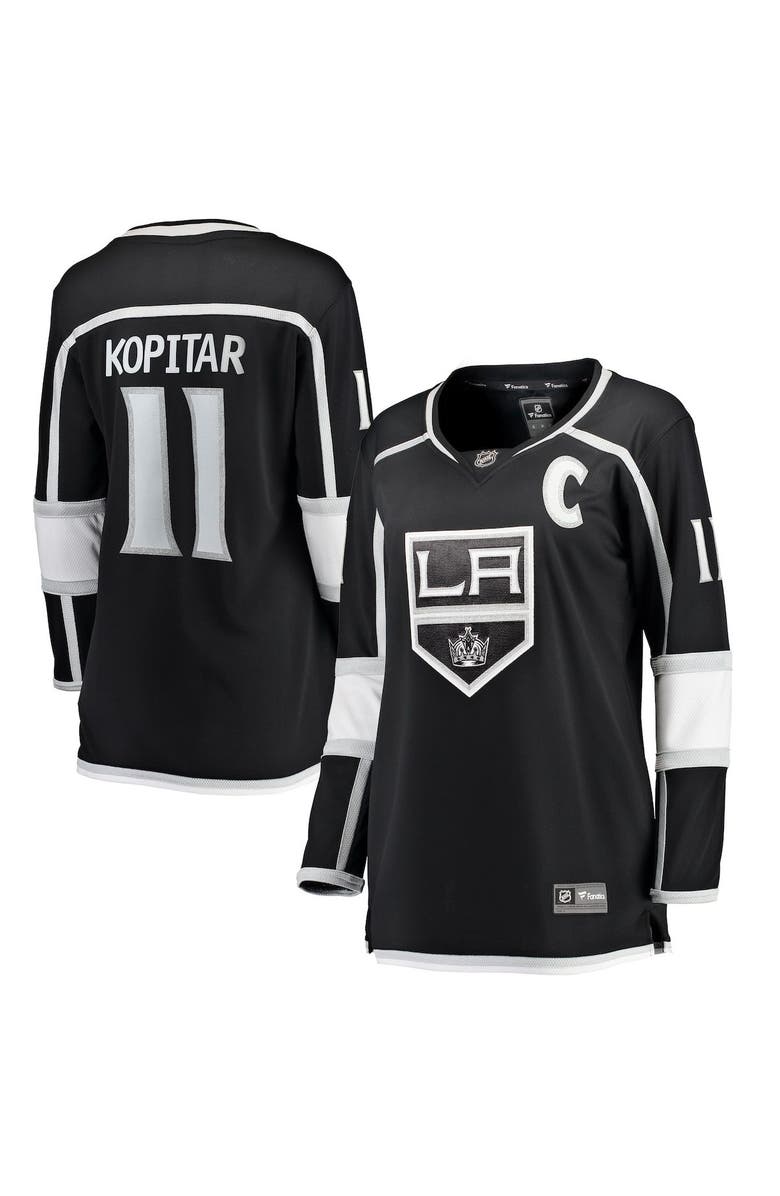 FANATICS Women's Fanatics Branded Anze Kopitar Black Home Breakaway Player Jersey, Main, color,