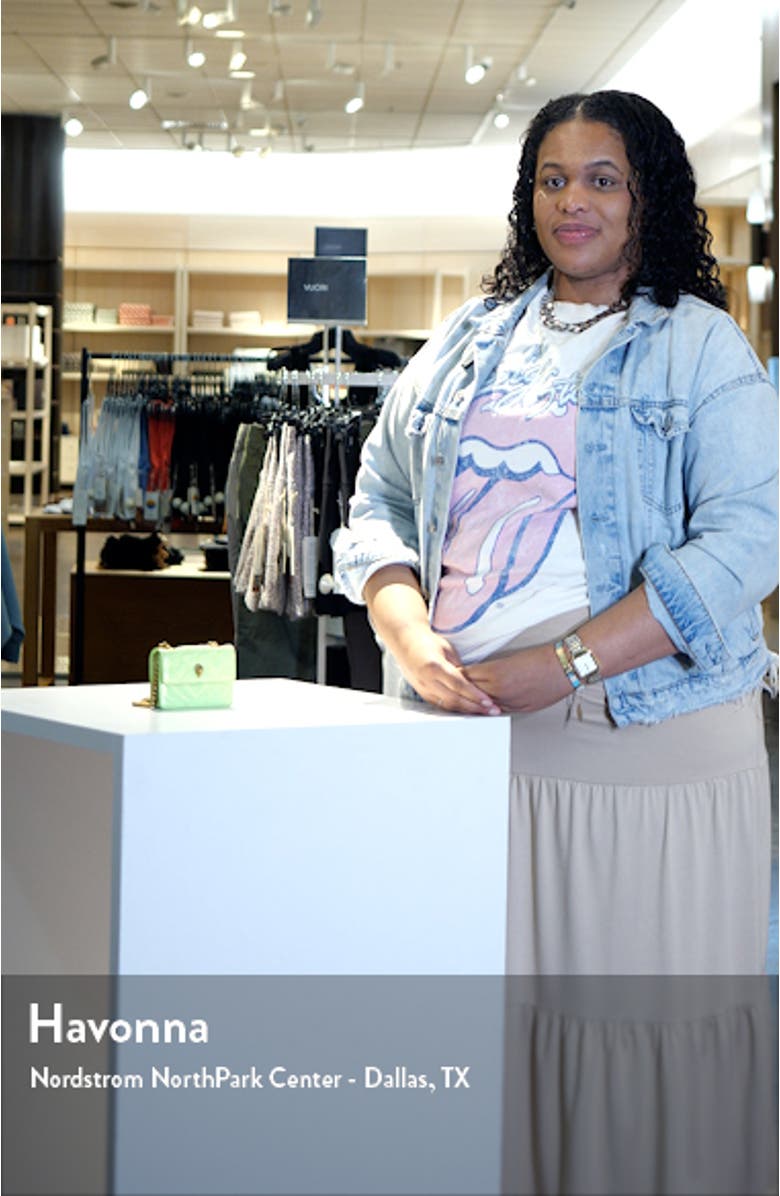 Micro Kensington Quilted Convertible Crossbody Bag, sales video thumbnail