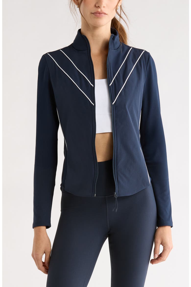 Tiebreaker Performance Hybrid Jacket, Main, color, NAVY SAPPHIRE
