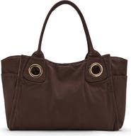 MANGO Canvas Hobo Bag
