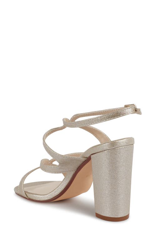 Touch Ups Shiloh Ankle Strap Sandal In Champagne