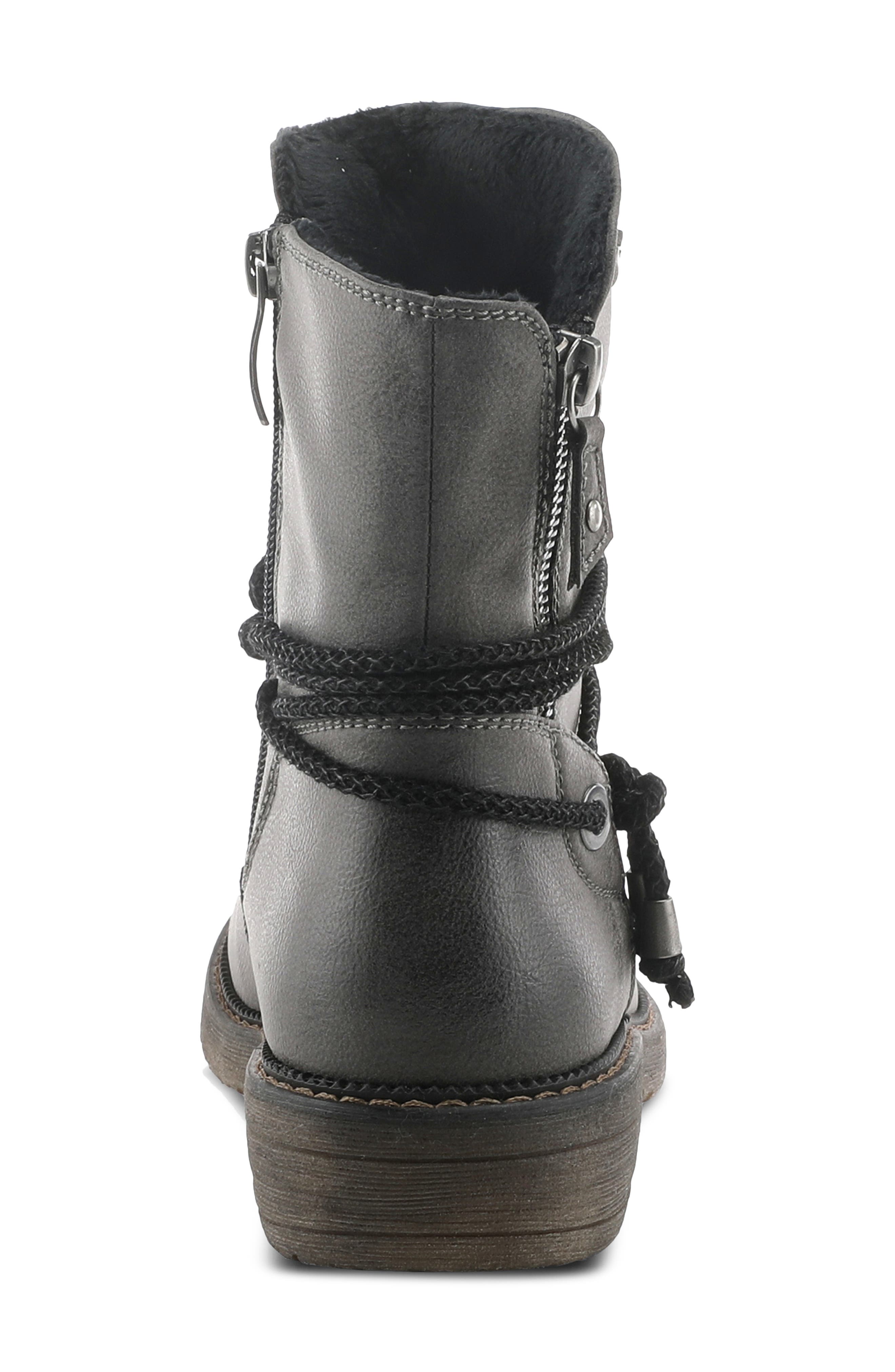 Kathie Side Zip Bootie, Alternate, color, GREY