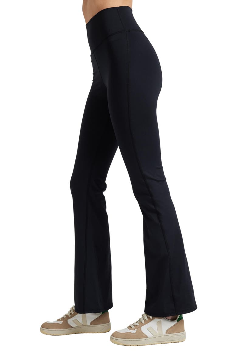 Losano Essential Flare Legging Black, Alternate, color,