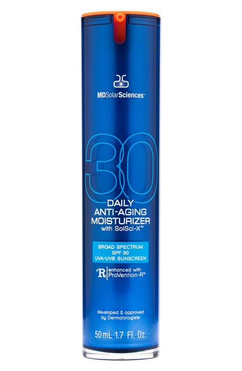 MDSolarSciences™ Daily Anti-Aging Moisturizer with SolSci-X™ Broad Spectrum SPF 30 UVA-UVB Sunscreen