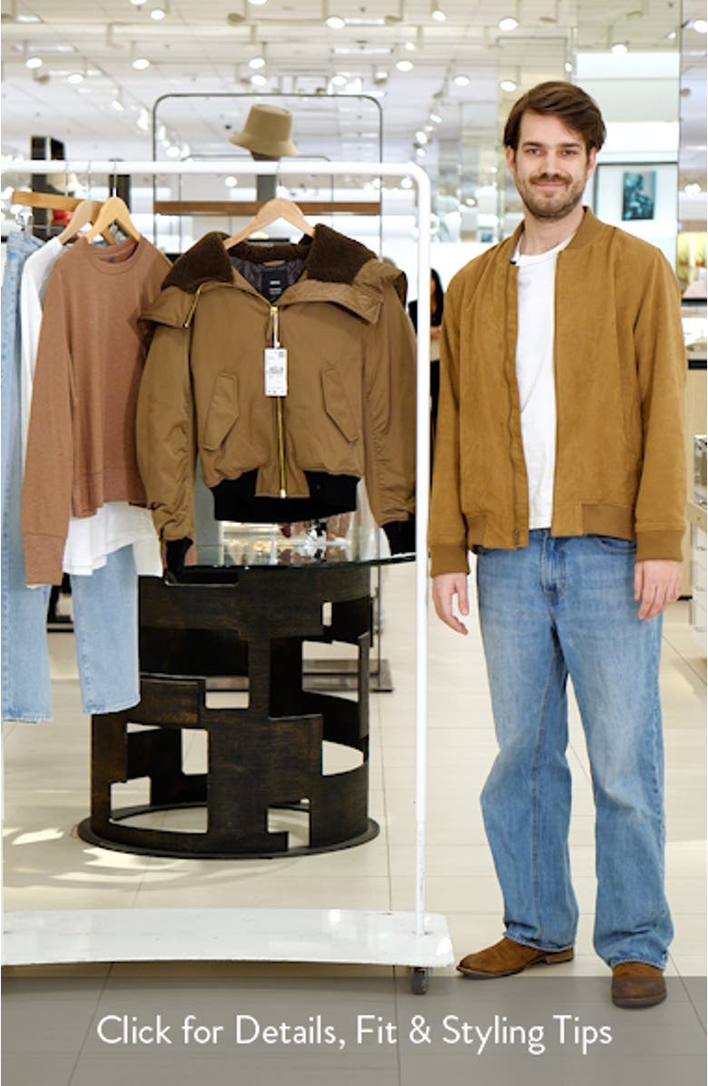 Fleece Lined Bomber Jacket, sales video thumbnail