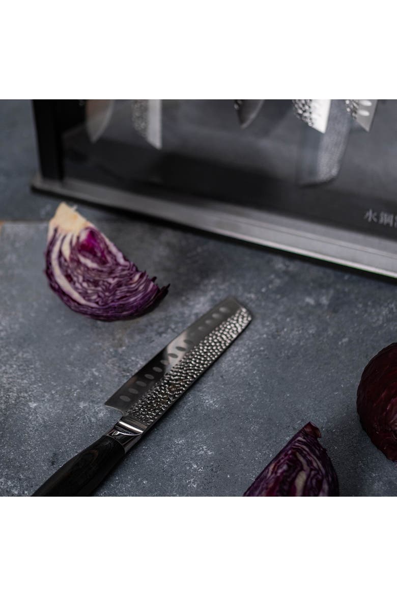 Damashiro EMPEROR® 6.5" Santoku, Alternate, color, Silver