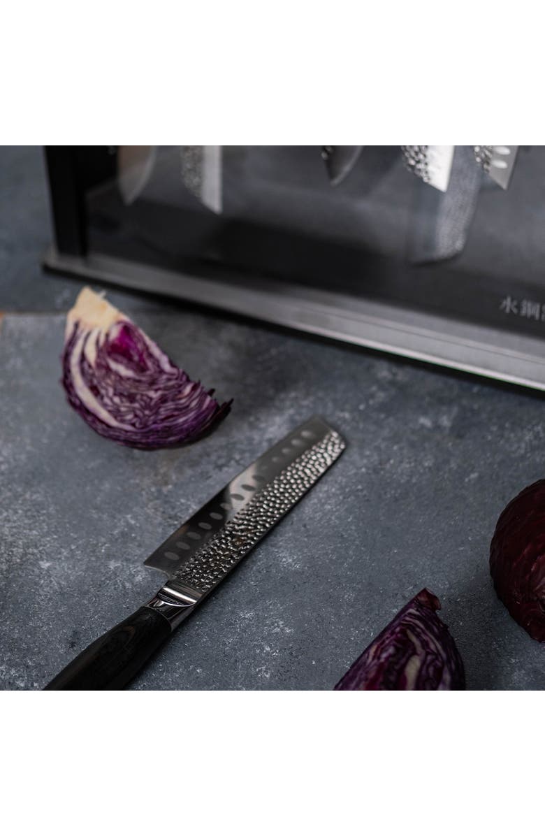 Cuisine::pro<sup>®</sup> Damashiro EMPEROR<sup>®</sup> 6.5" Santoku, Alternate, color, Silver