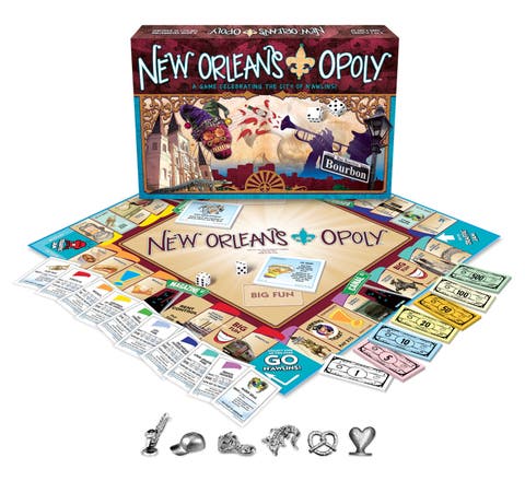 New Orleansopoly Monopoly Board Game