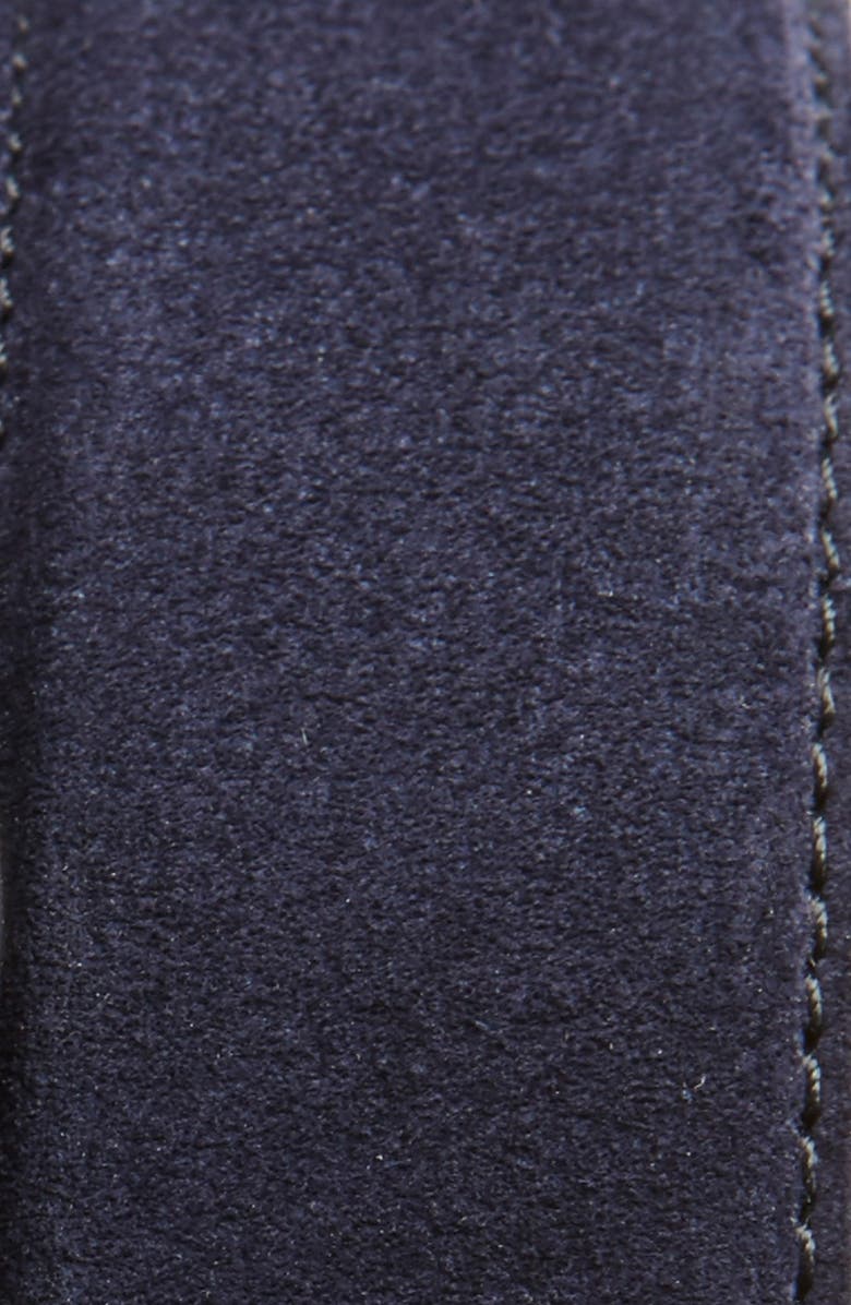 FERRAGAMO Salvatore Ferragamo Enamel Double Gancio Suede Belt, Alternate, color, 