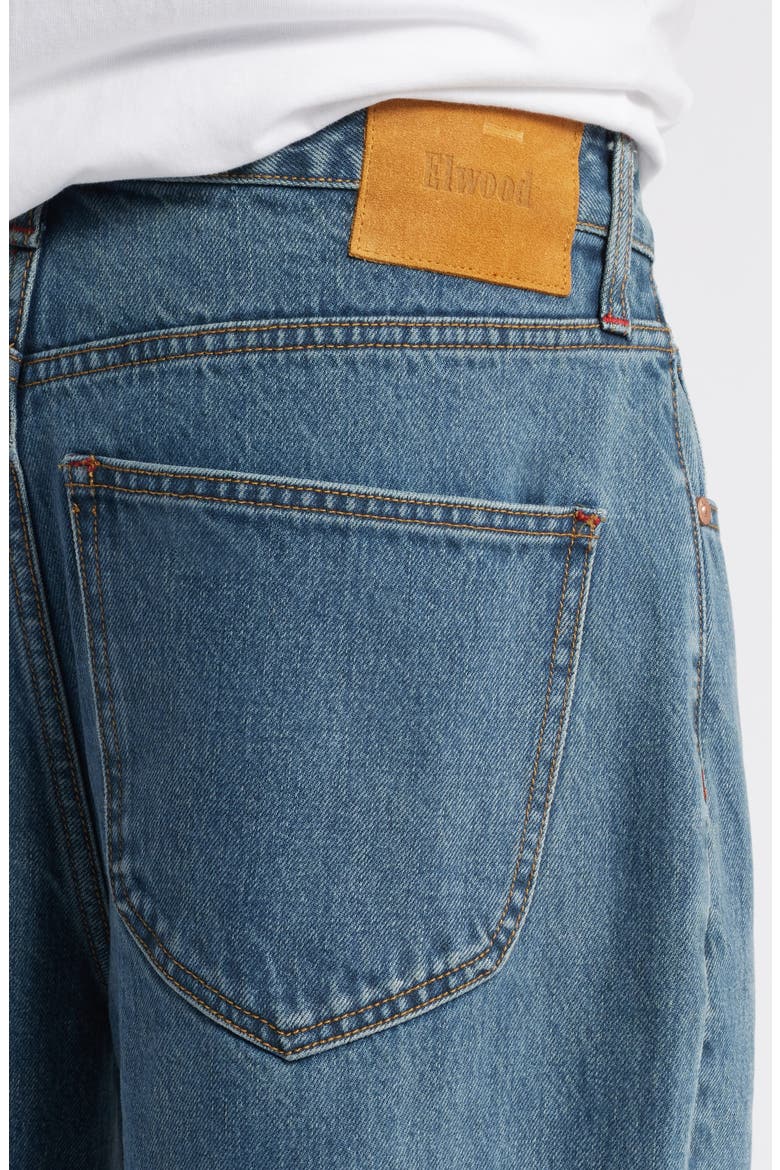Nonstretch Baggy Jeans, Alternate, color, BLUE HAZE