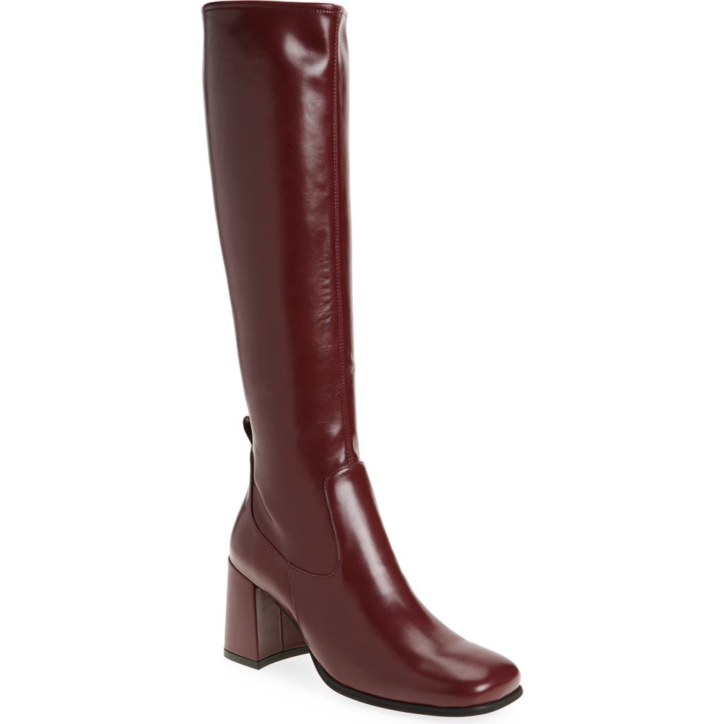 JEFFREY CAMPBELL JEFFREY CAMPBELL HOT LAVA KNEE HIGH STRETCH BOOT