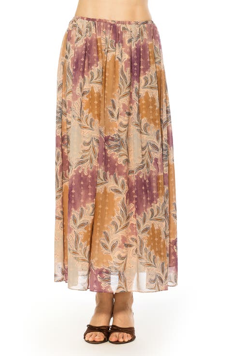 VAYLA LONG FLOWY MAXI SKIRT