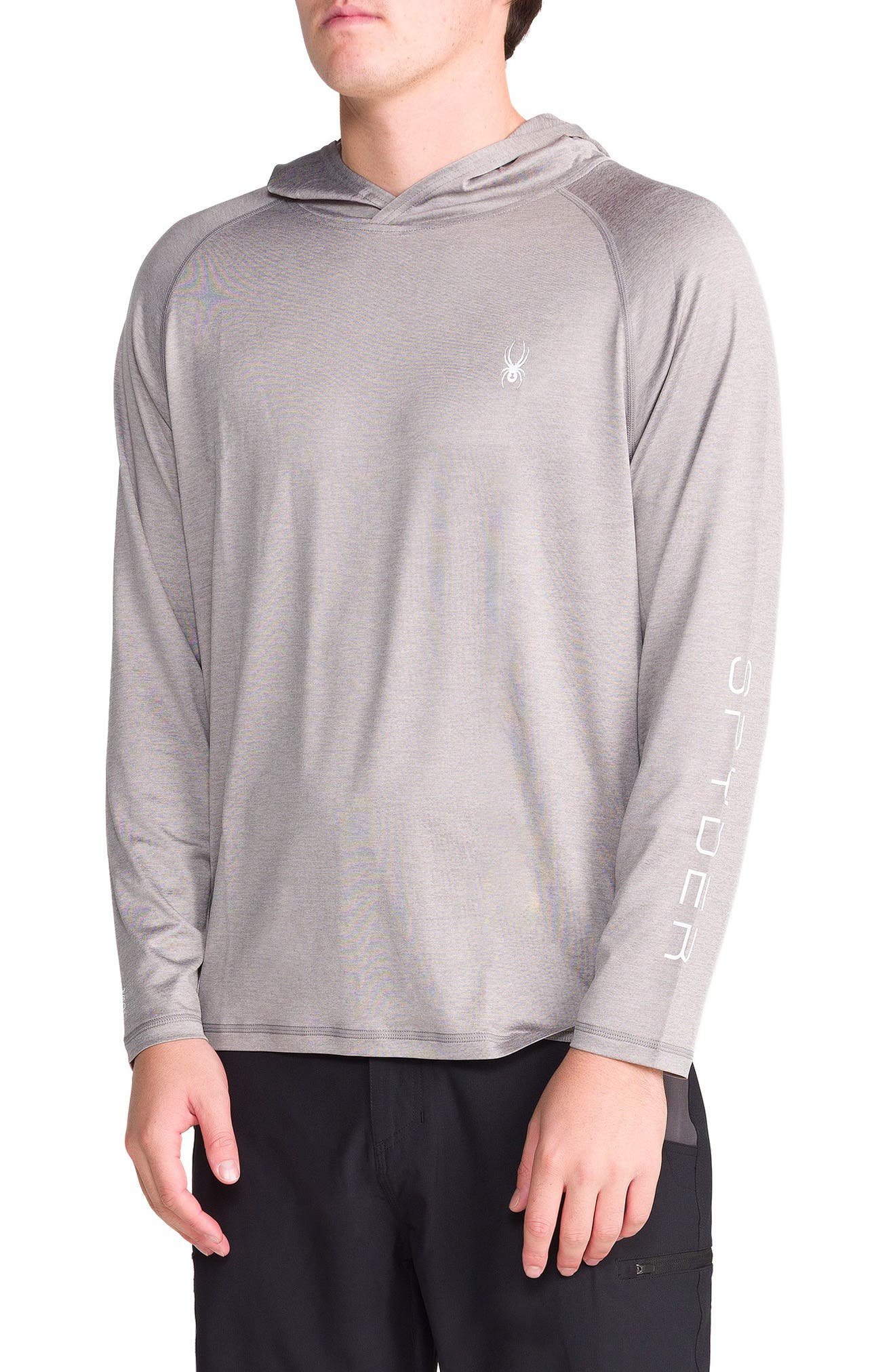 Spyder Long Sleeve Hooded Rashguard