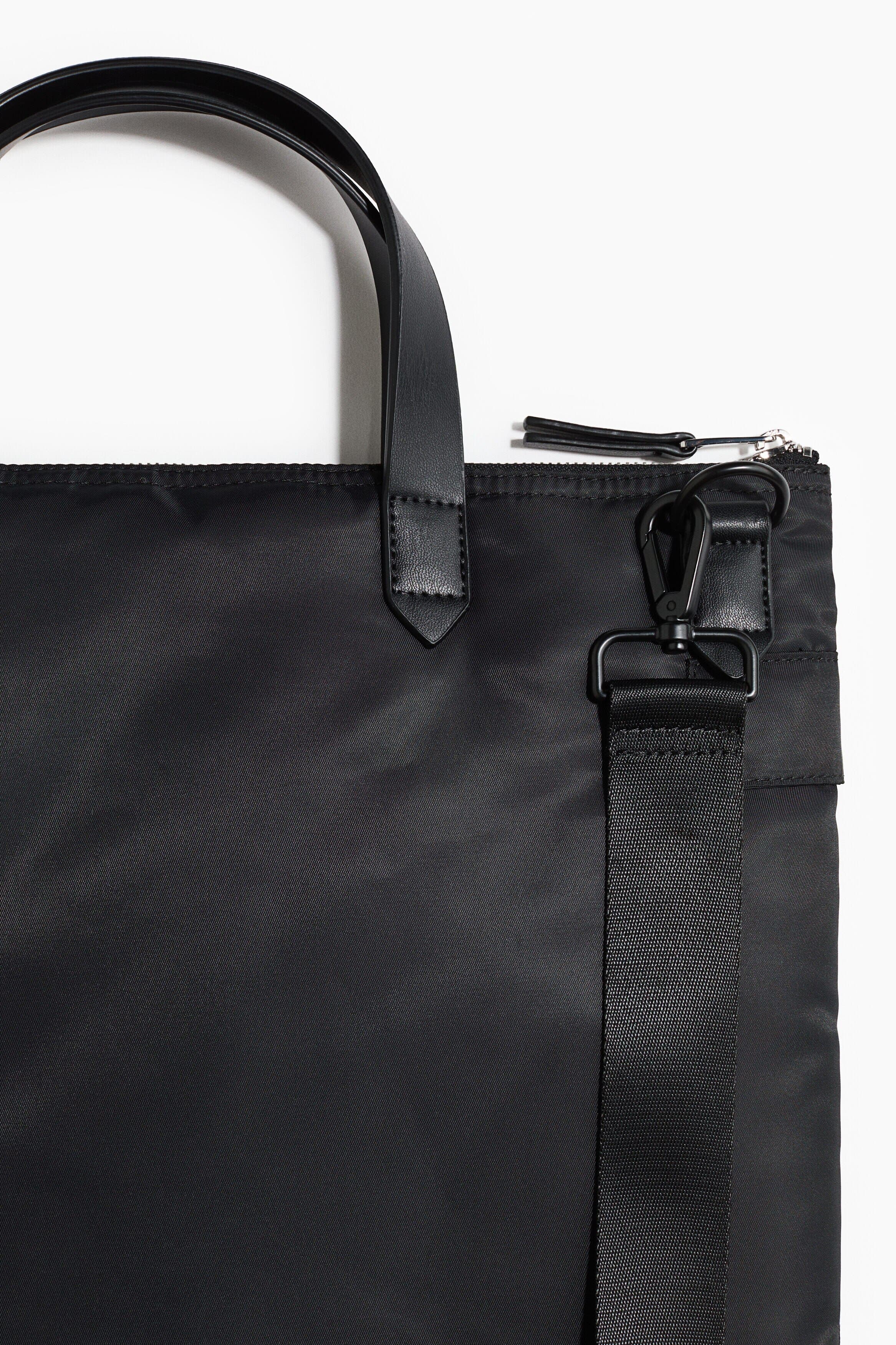 H&M Tote Bag, Alternate, color, Black