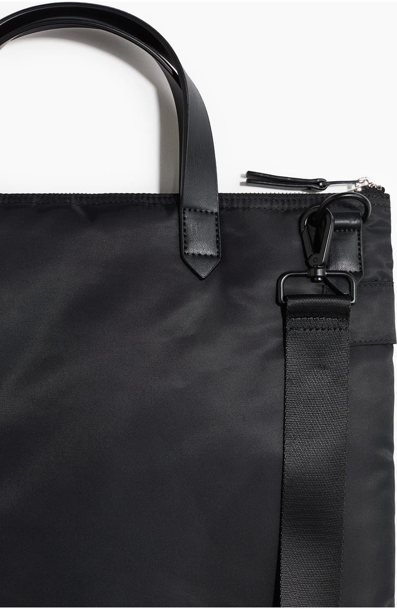 H&M Tote Bag, Alternate, color, Black