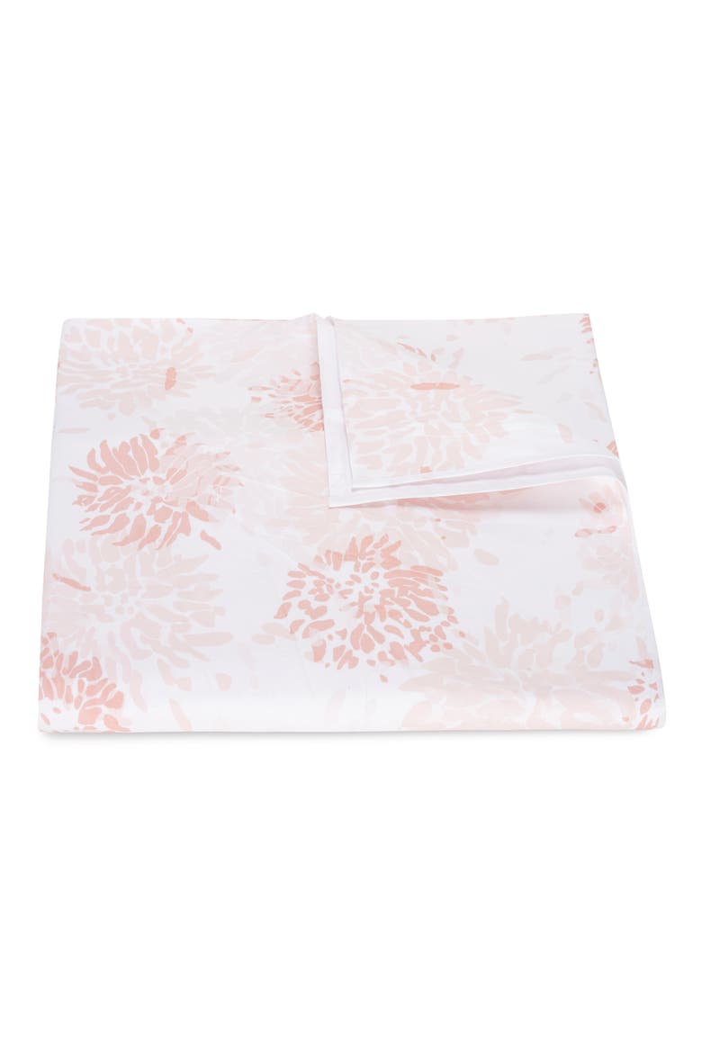 Chrysanthemum Duvet Cover, Main, color, BLUSH