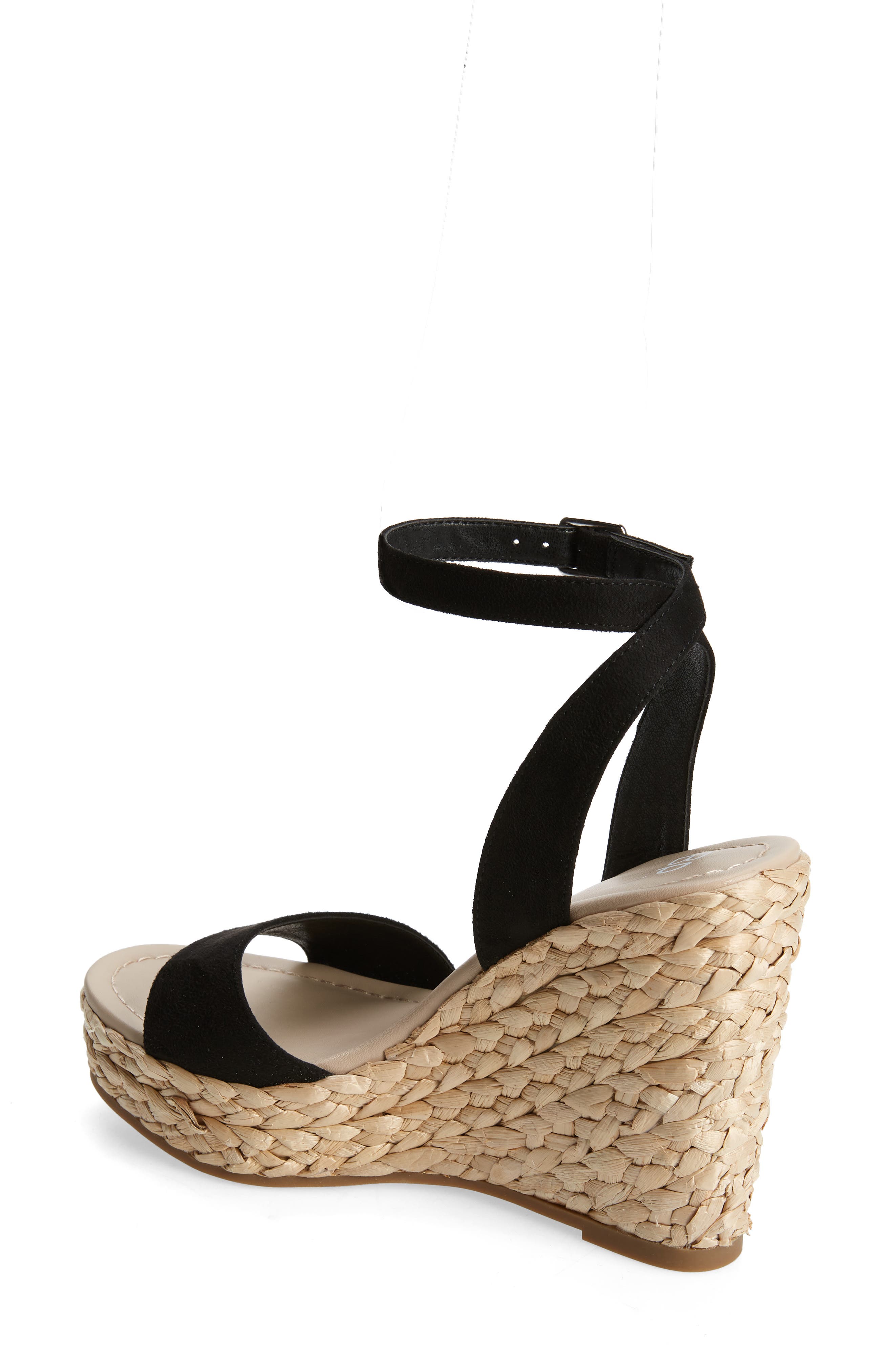 BP. Ginny Espadrille Ankle Strap Wedge Sandal, Alternate, color, 