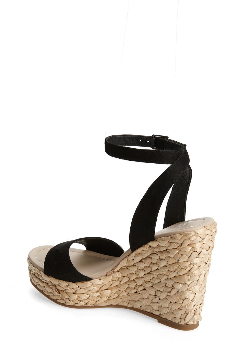 BP. Ginny Espadrille Ankle Strap Wedge Sandal, Alternate, color,