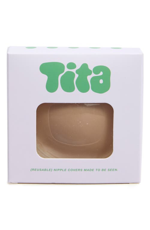 Tita Circle Reusable Nipple Covers In Beige Ii