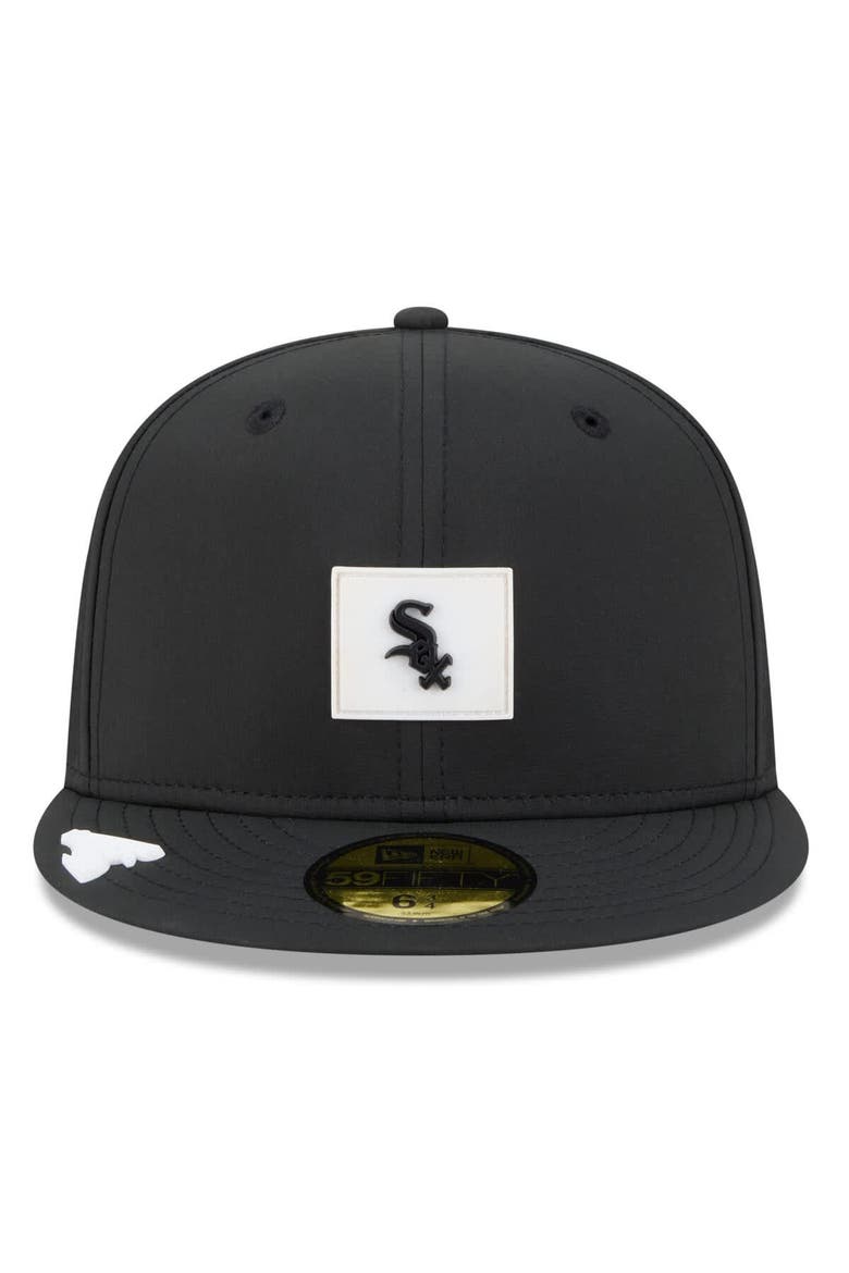 Men's New Era  Black Chicago White Sox 2026 Clubhouse 59FIFTY Fitted Hat, Alternate, color, Black