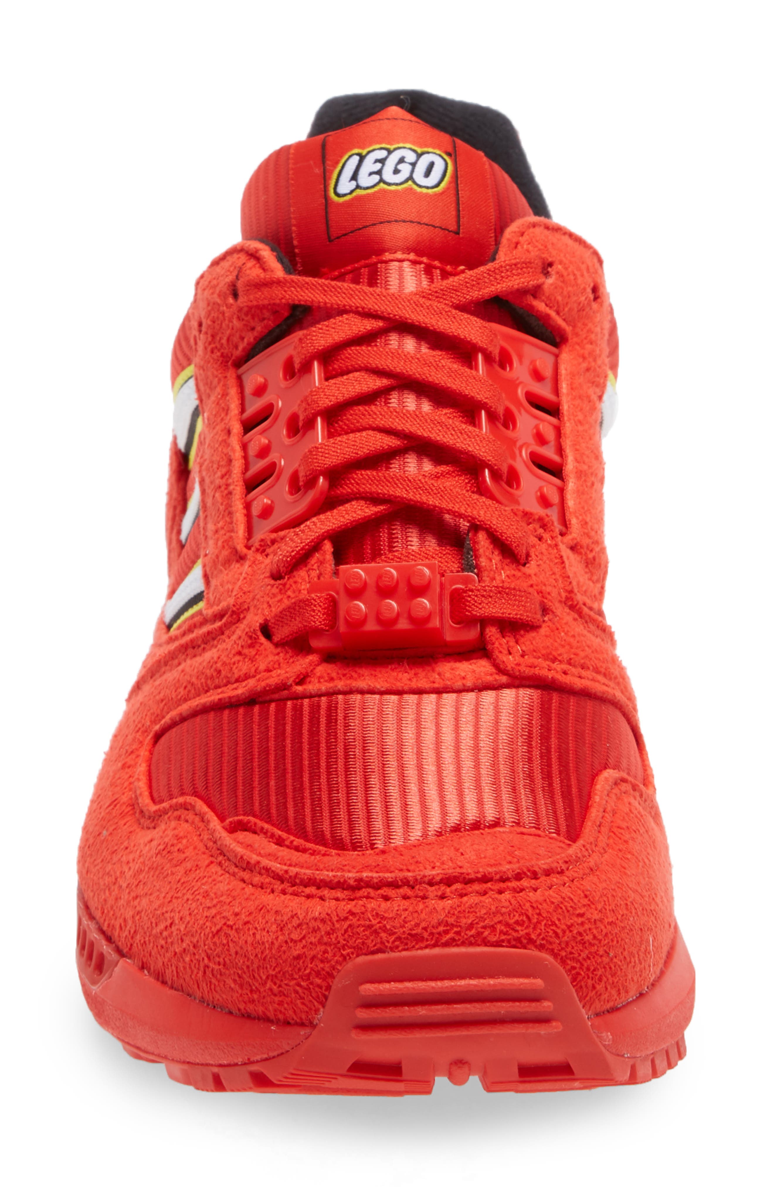 ZX 8000 x LEGO® Sneaker, Alternate, color, ACTIVE RED/ WHITE/ ACTIVE RED