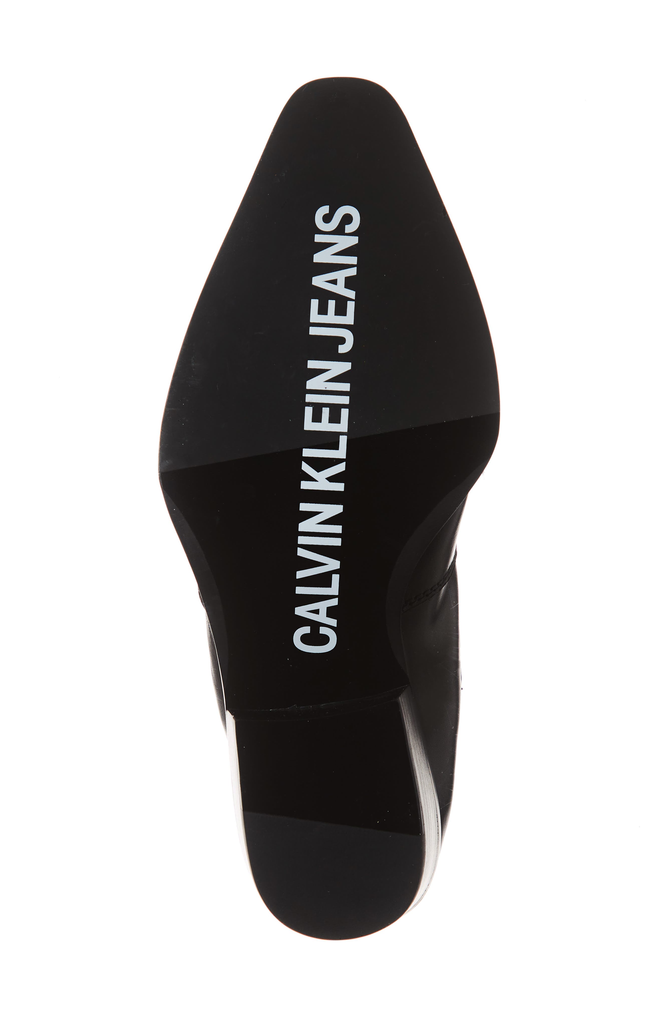 Barbara Bootie, Alternate, color, BLACK LEATHER