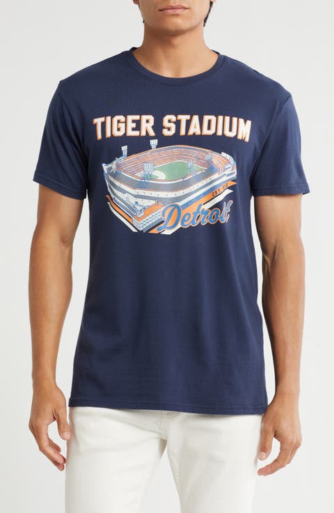 Tiger Stadium Cotton Graphic T-Shirt