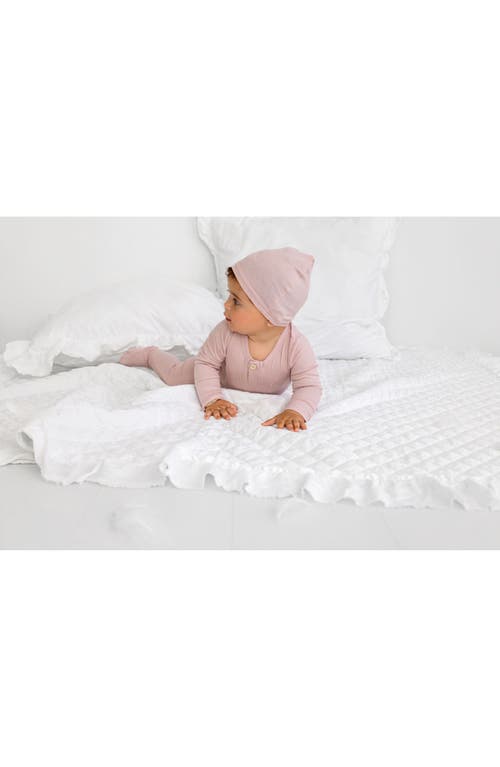 Pouf Henley Footie In Blush