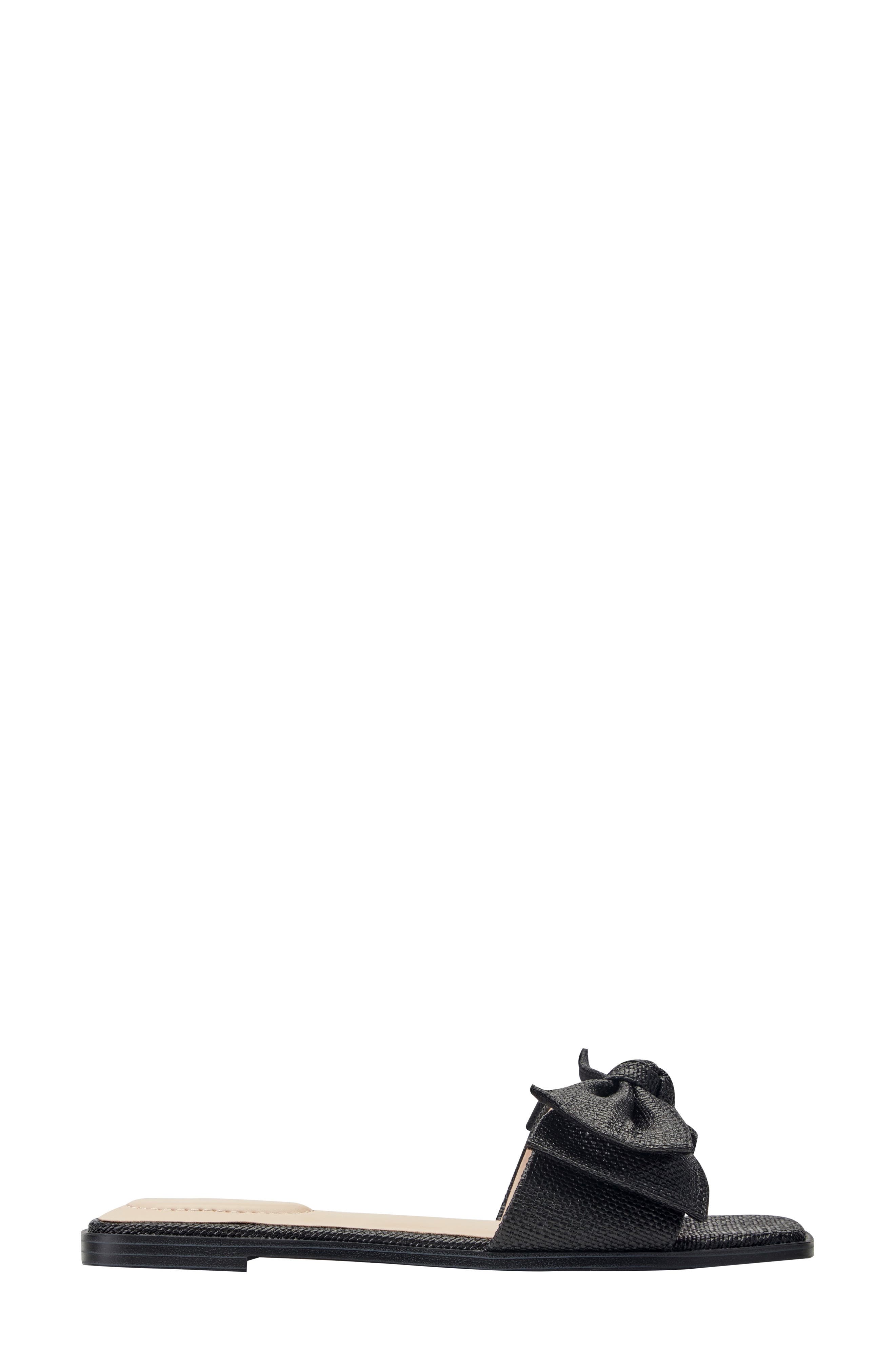 Bandolino Violeta Slide Sandal, Alternate, color, Black