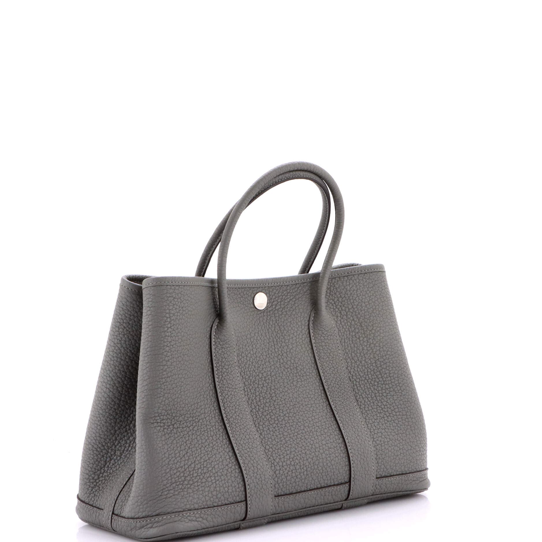 Pre-Owned Hermes Garden Party Tote Leather 30, Alternate, color, 