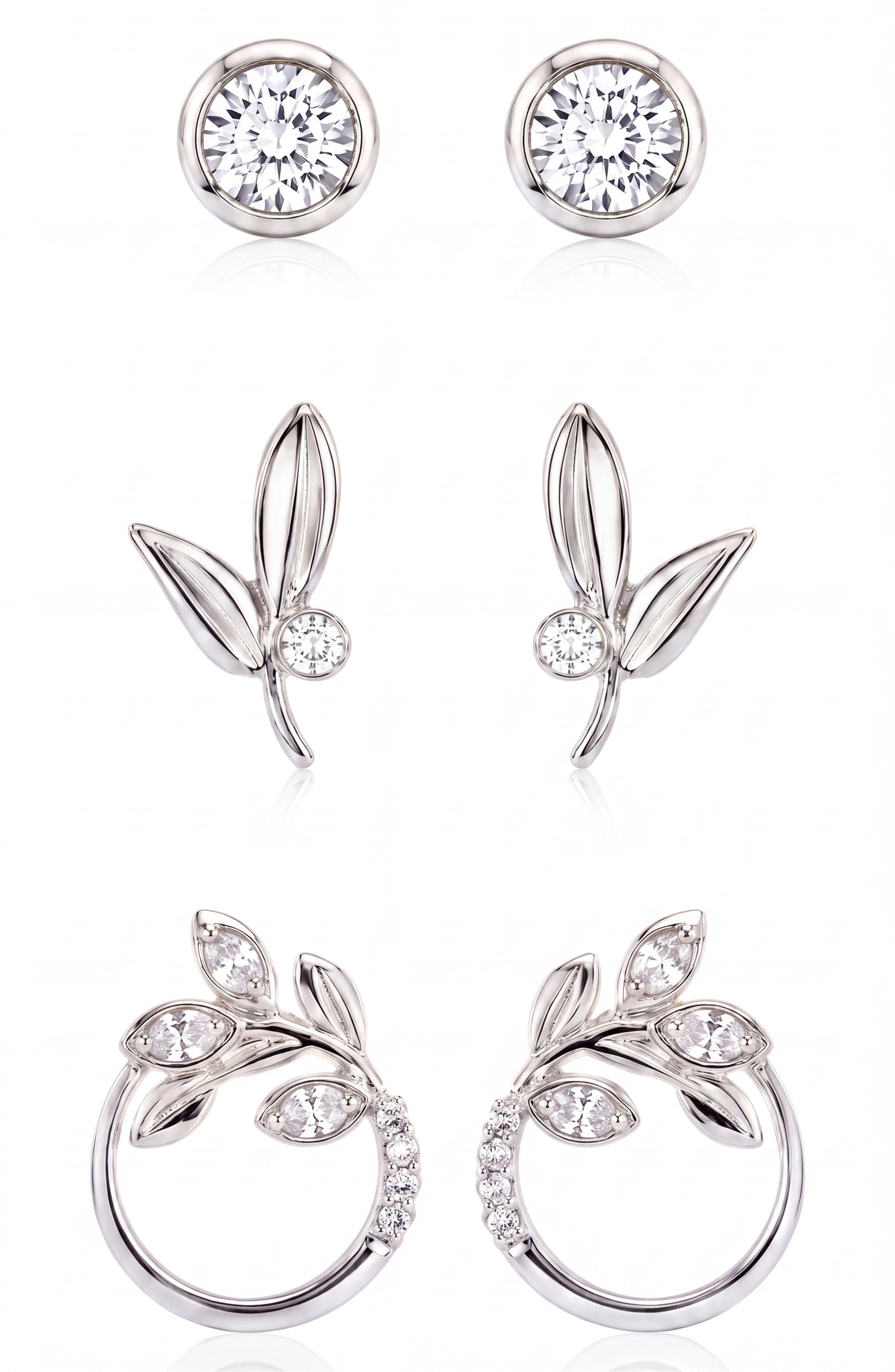 CLEAR/ SILVER